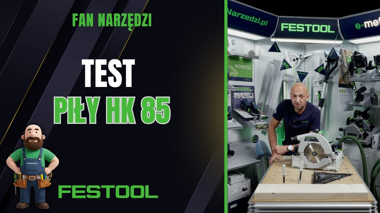 Test piły Festool HK 85🛠️ #Test