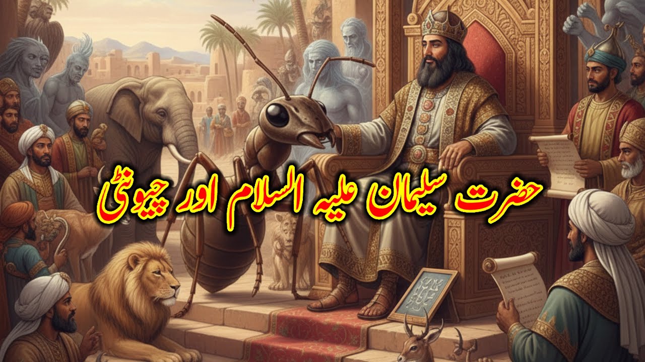 Hazrat suleman (AS) aur choti ka vakya