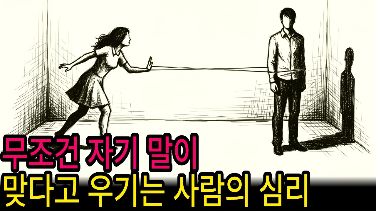 무조건 자기 말이 맞다고 생각하는 사람들 소름끼치는 공통점 / 생각이 많은 사람들을 위한 심리학