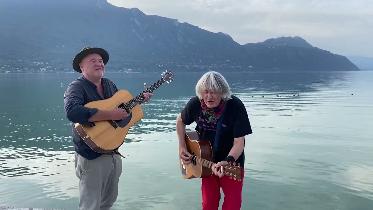 George Borowski and Tim O&rsquo;Connor (Bliss performed at Lac du Bourget , Savoie , France