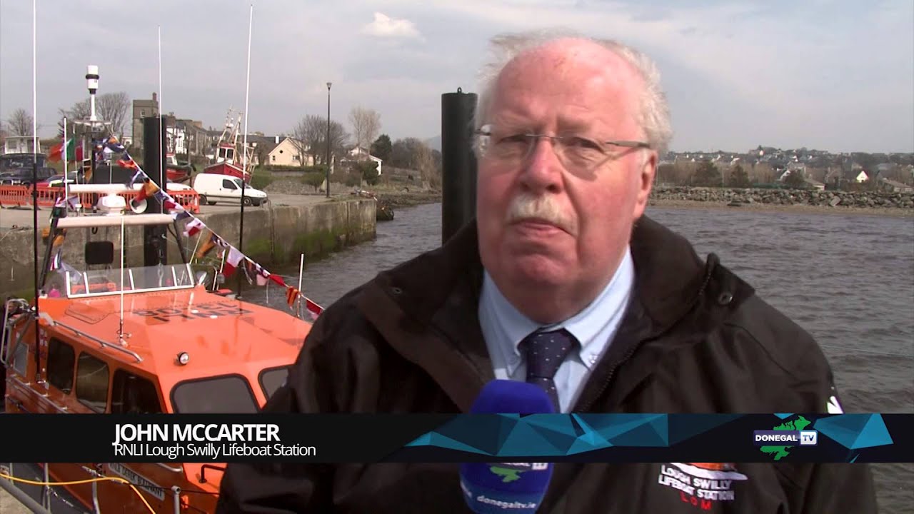 Donegal TV - NEW RNLI Lifeboat in Buncrana