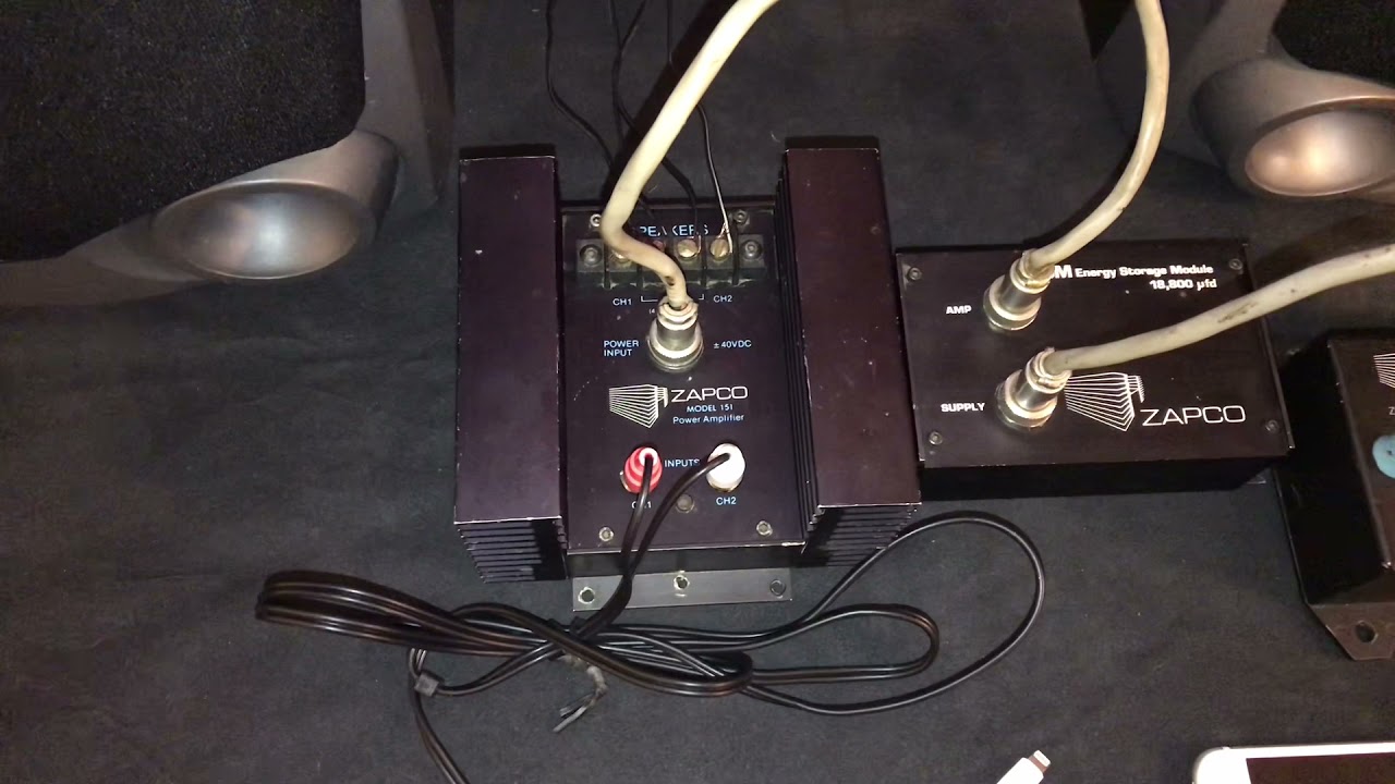 ZAPCO AMPLIFIER  System 200/200A - 151A PS200