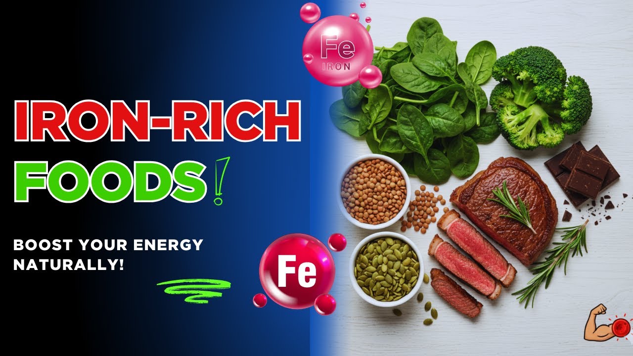 Feeling Tired? Eat These Iron Rich Foods!