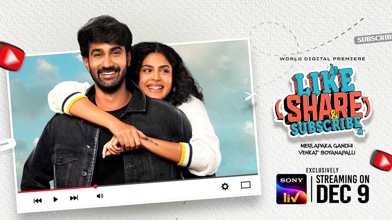 Like Share Subscribe on Sony LIV | Streaming from 9th December