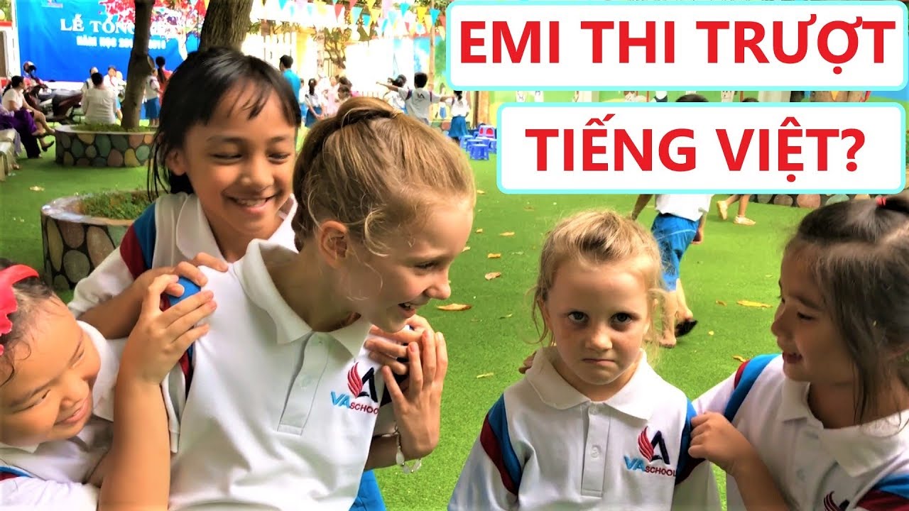 B&eacute; Emi chia tay c&aacute;c bạn lớp 1 - l&ecirc;n lớp 2 kh&ocirc;ng?