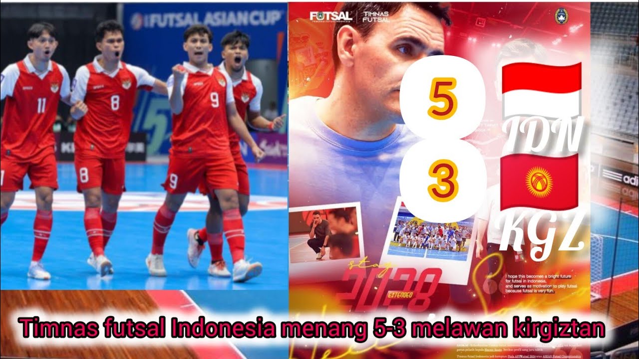 HIGH LIGHT AFC FUTSAL ASIAN CUP 2026‼️IDN 5-3 KGZ 