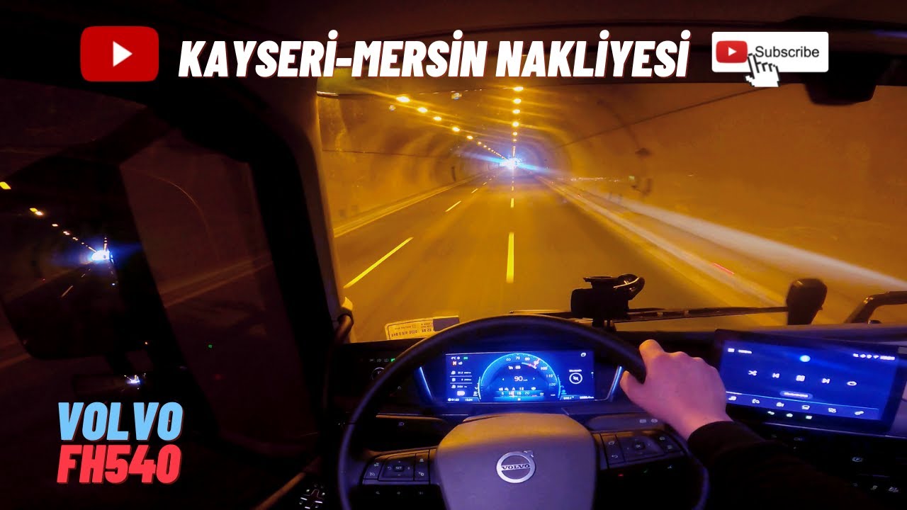 POV Driving VOLVO FH540 -4K (KAYSERİ-MERSİN NAKLİYESİ)