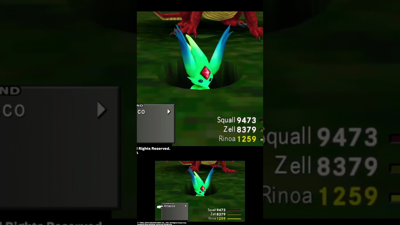 Carbuncle GF Summon | Final Fantasy VIII Remastered | PS4 | 