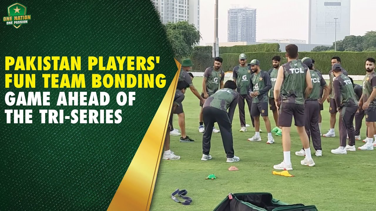 Pakistan Players' Fun Team Bonding Game Ahead of the Tri-Series 🐔😂 | PCB | MA2A