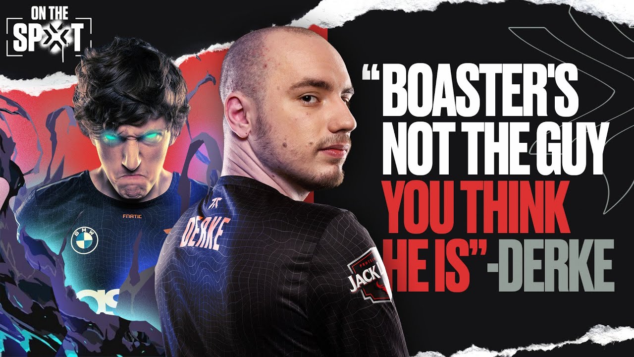 FNATIC Derke EXPOSES Boaster’s Dark Side | On The Spot
