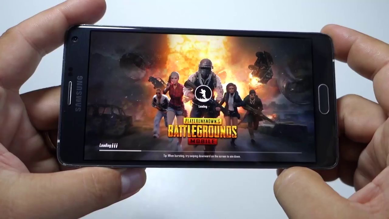 PUBG Galaxy NOTE 4 Exynos gameplay