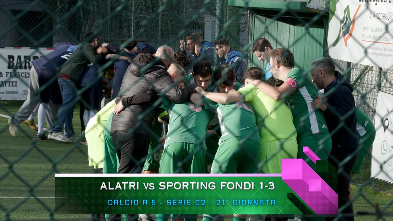 BordoCam / Serie C2 - Calcio a 5 / ALATRI vs SPORTING FONDI 1-3