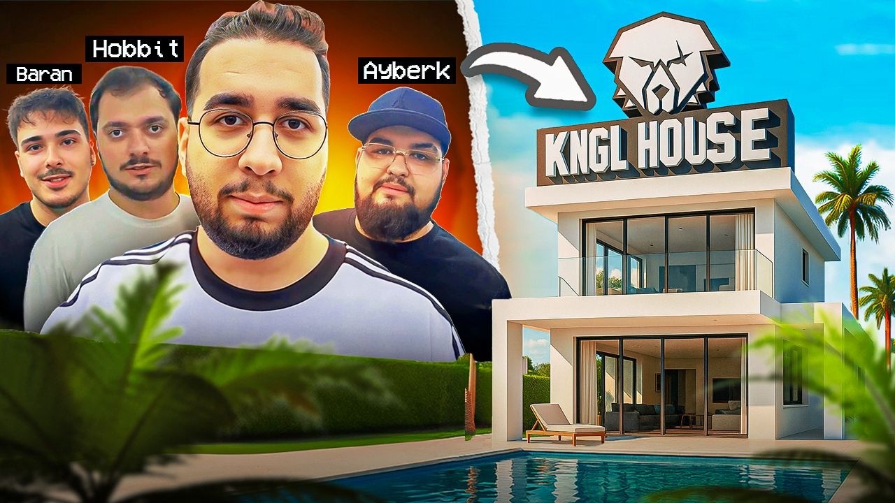 50.000.000 TL'LİK YENİ İÇERİK VİLLAMIZ | KNGL HOUSE