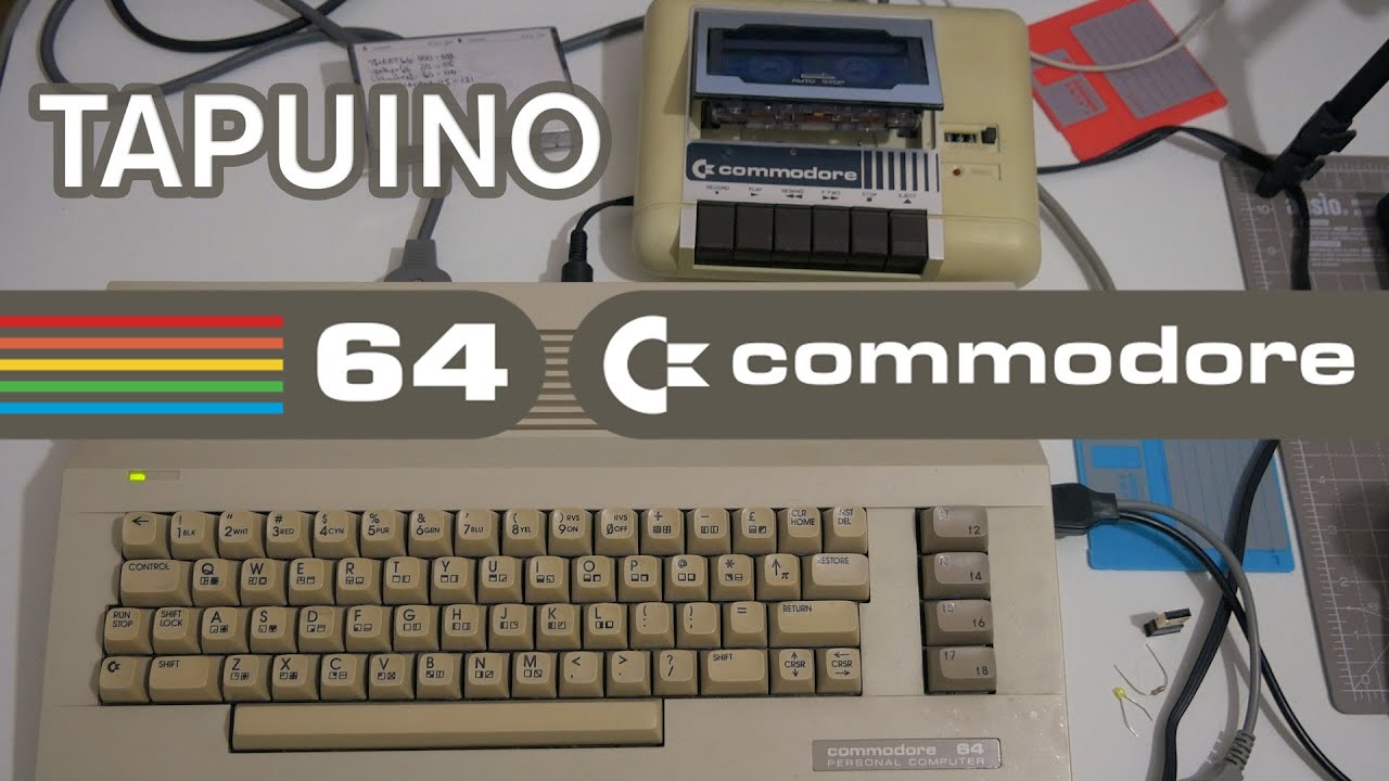 From Start To Finish: Tapuino Commodore 64 Tape Emulator