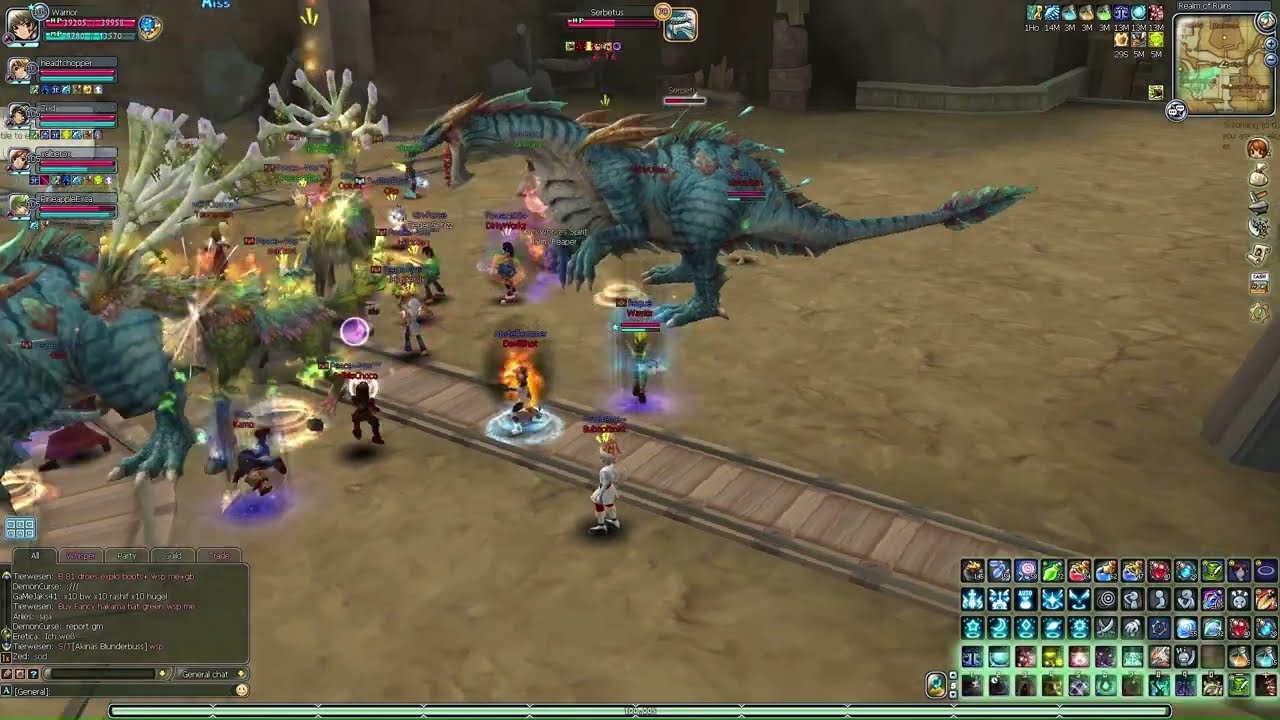 FLORENSIA : Deleting our enemies from the newly merged server.