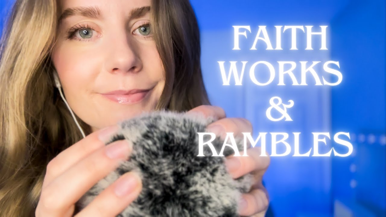 Christian ASMR ~ Saved By GRACE Through Faith ~ Fluffy Mic Trigger ~ Close-Up Whispers