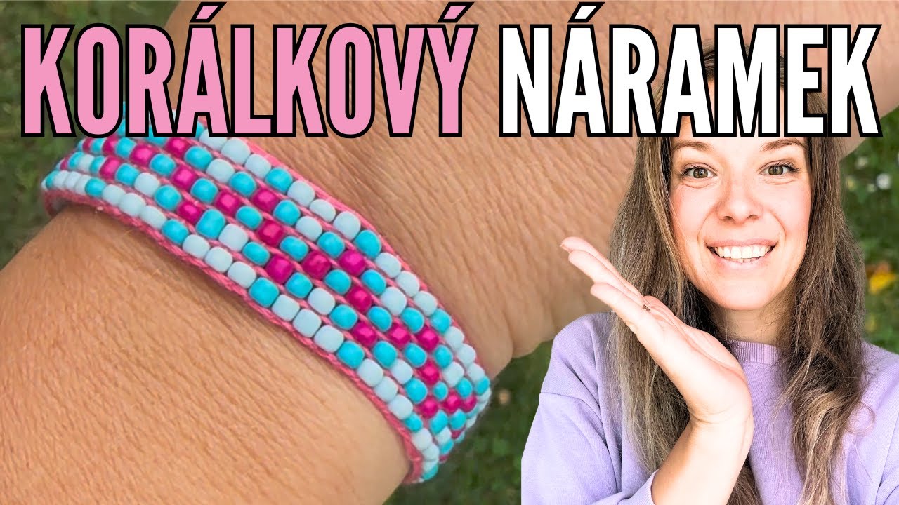 Jak vyrobit náramky z korálků s jakýmkoli vzorem! 🎀 Srdce z jeřabin