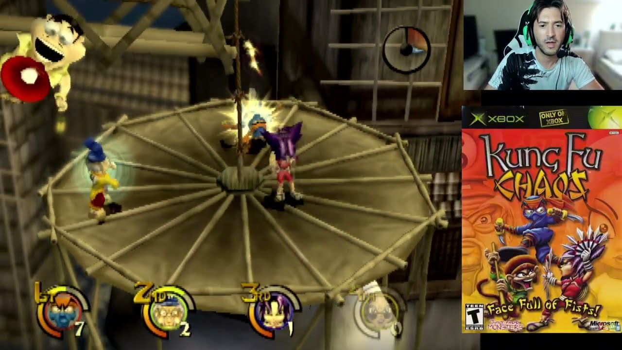 Quem se lembra ou jogou KUNG FU CHAOS do XBOX CL&Aacute;SSICO?
