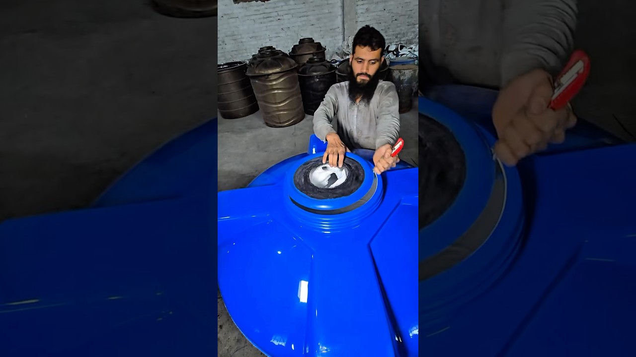 Pembuatan tangki air di pakistan 🇵🇰 #shorts #manufacturing