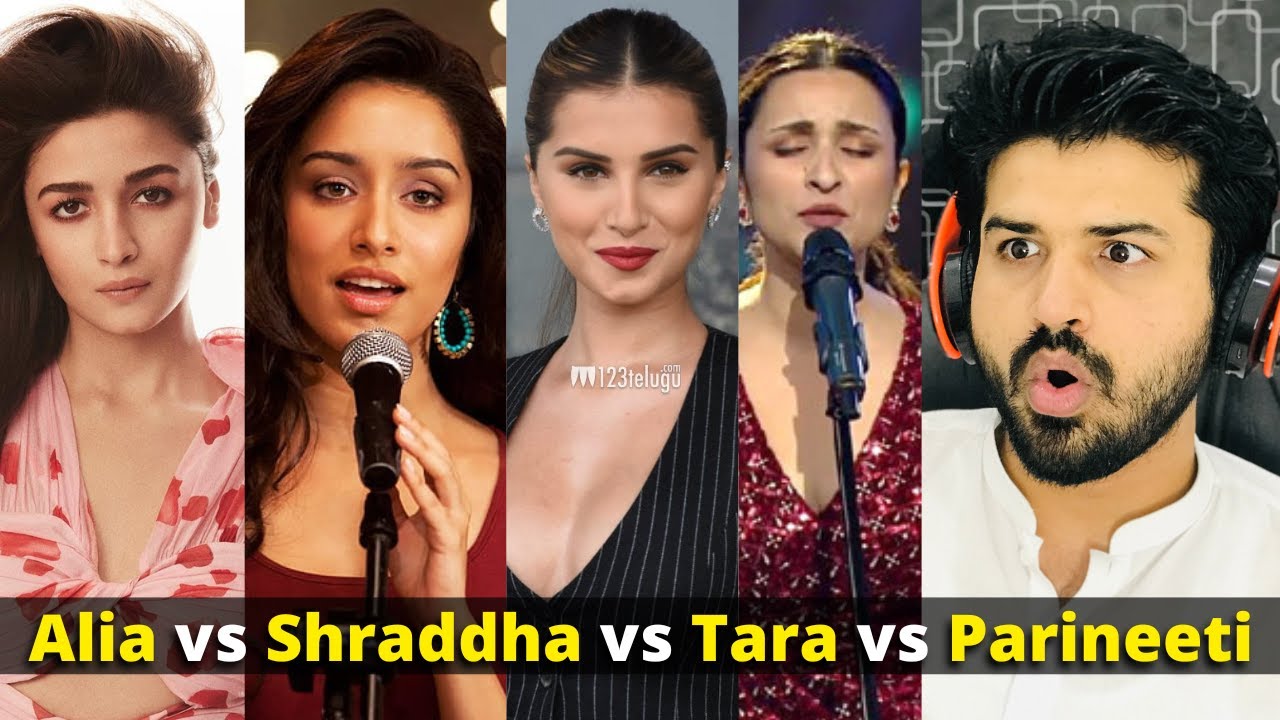Pakistani React on Alia vs Shraddha vs Tara vs Parineeti | Who Sings Well? | Reaction Vlogger