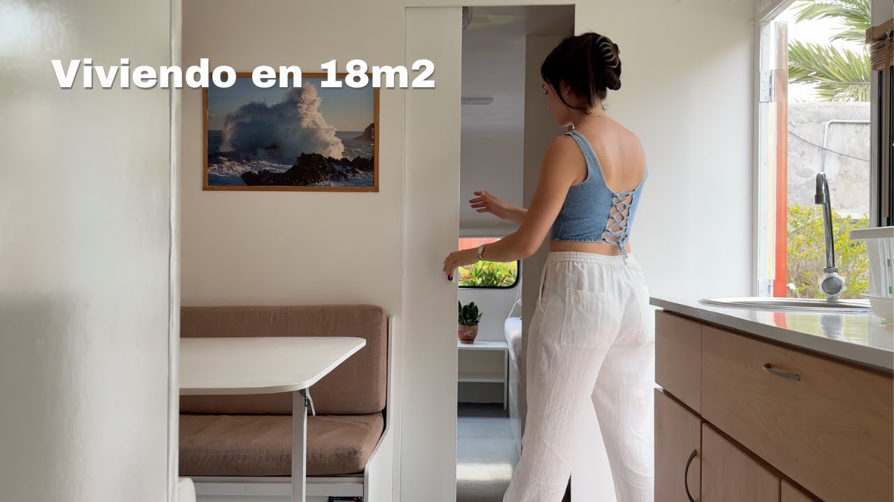 🌊 Camper Tour en la playa | Viviendo en 18m2