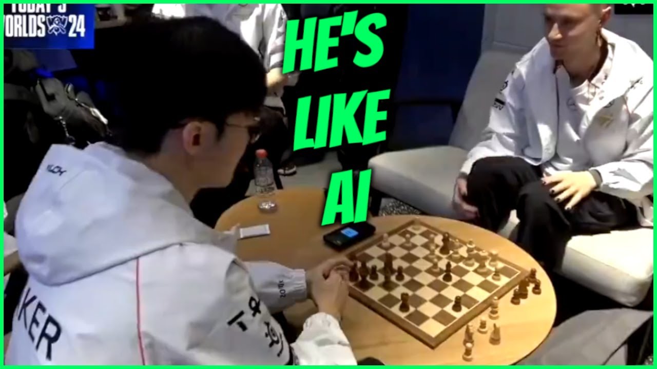 Caedrel Asks Rekkles About Playing Chess VS Faker