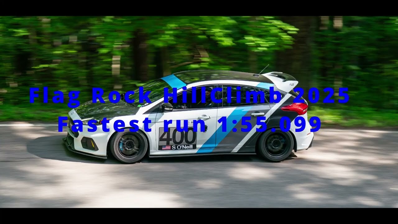 Flag Rock Hill Climb 2025 Focus RS Fast Lap