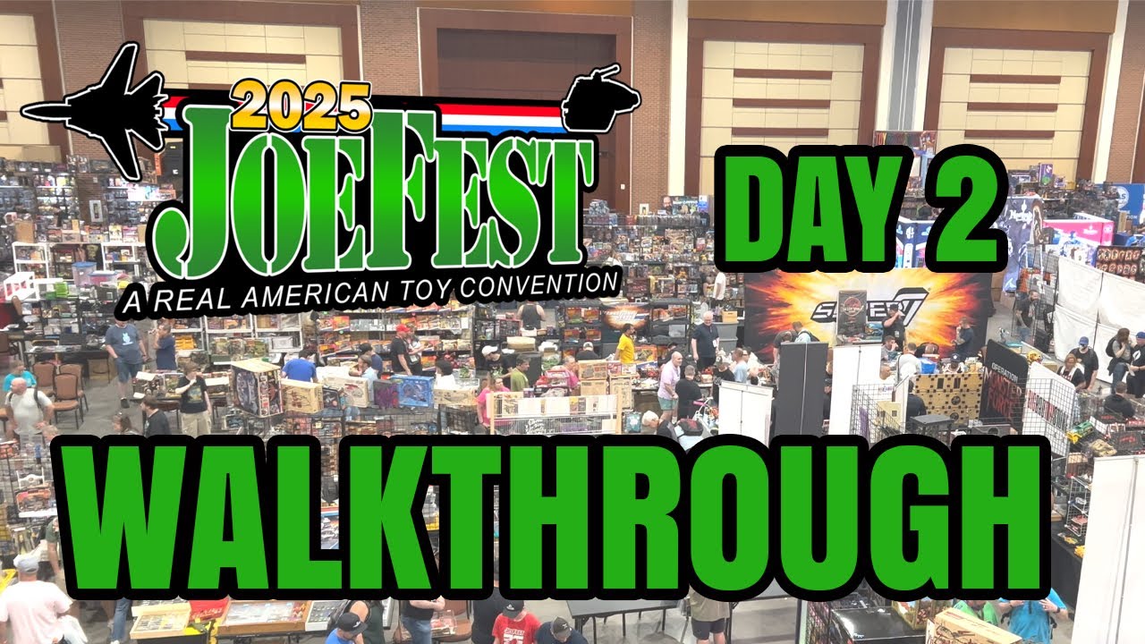 Saturday at JoeFest 2025 - More Awesome Toys!