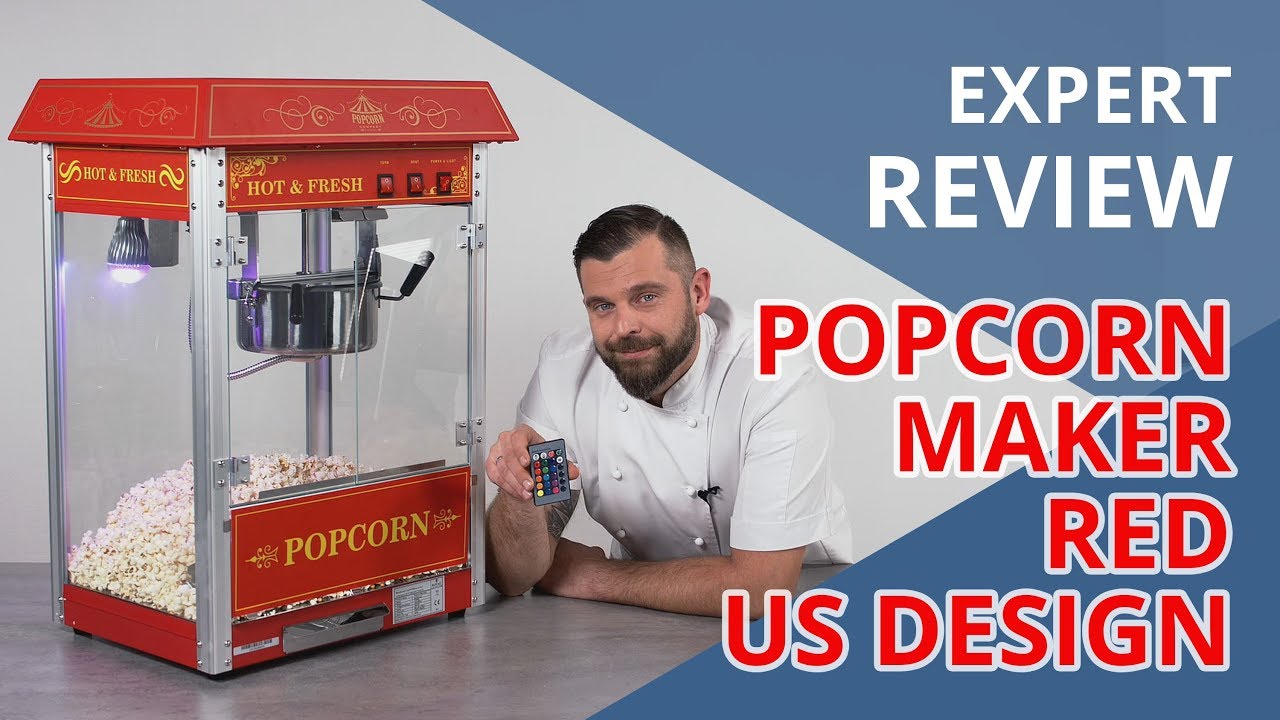 Popcorn Maker Red Royal Catering RCPS-16.3 | Expert review