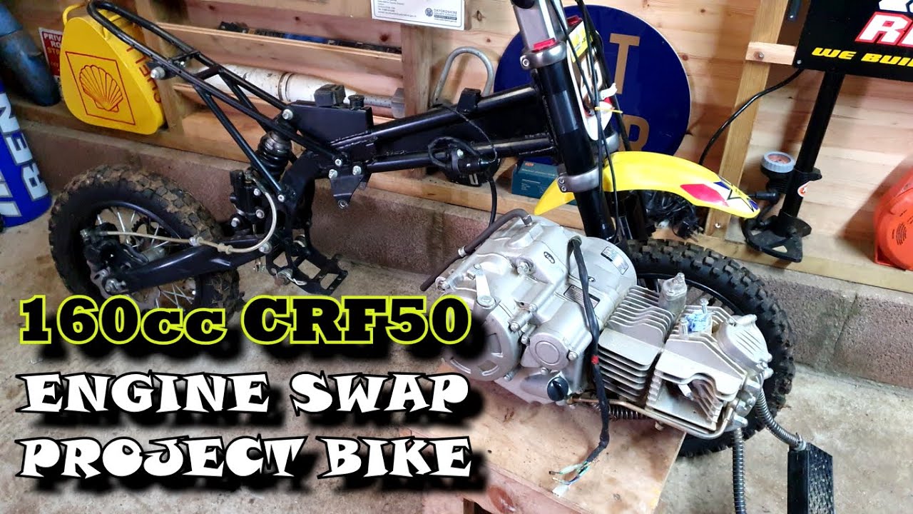 CRF50 PITBIKE Engine Upgrade to160cc Project