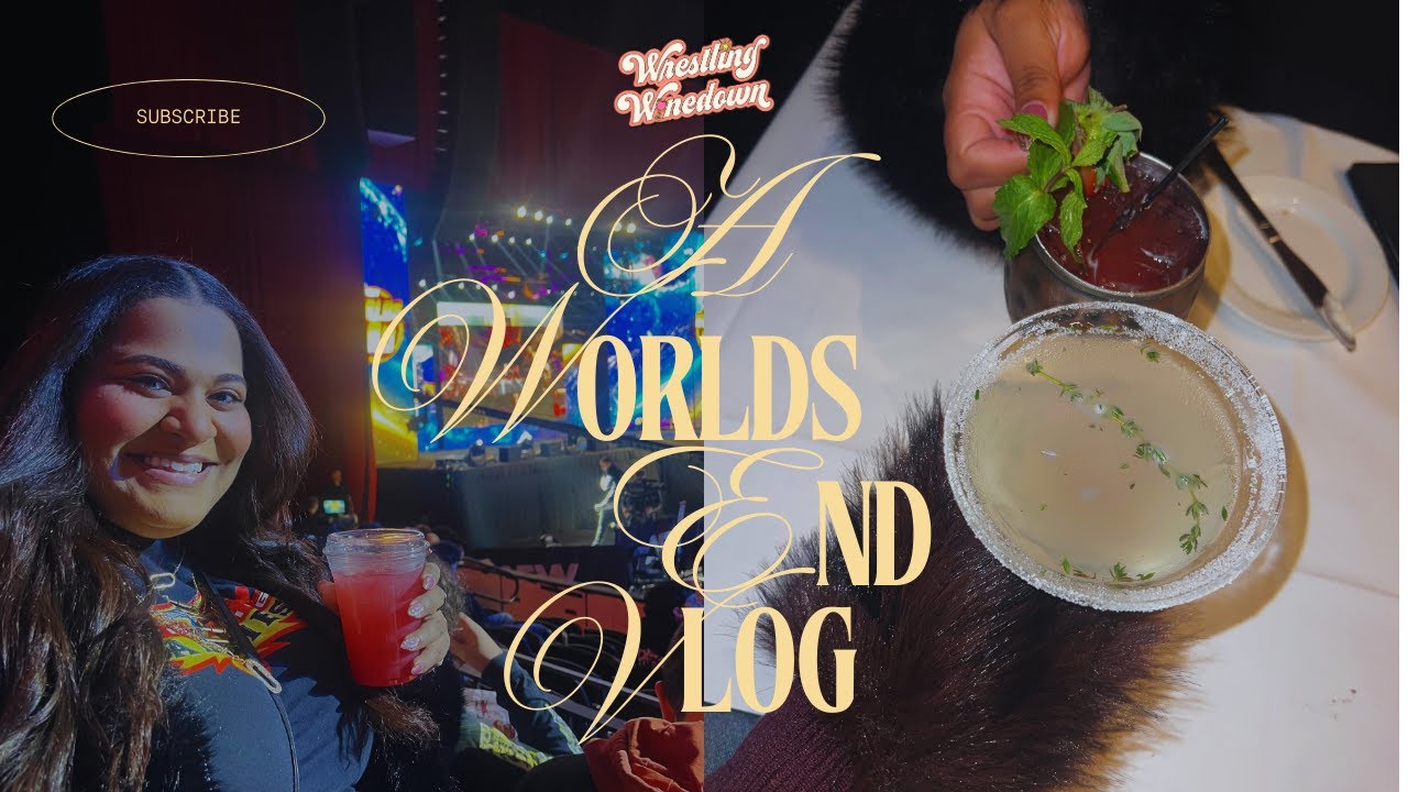 The Shortest VLOG Ever: Worlds End 2025 - Wrestling Winedown