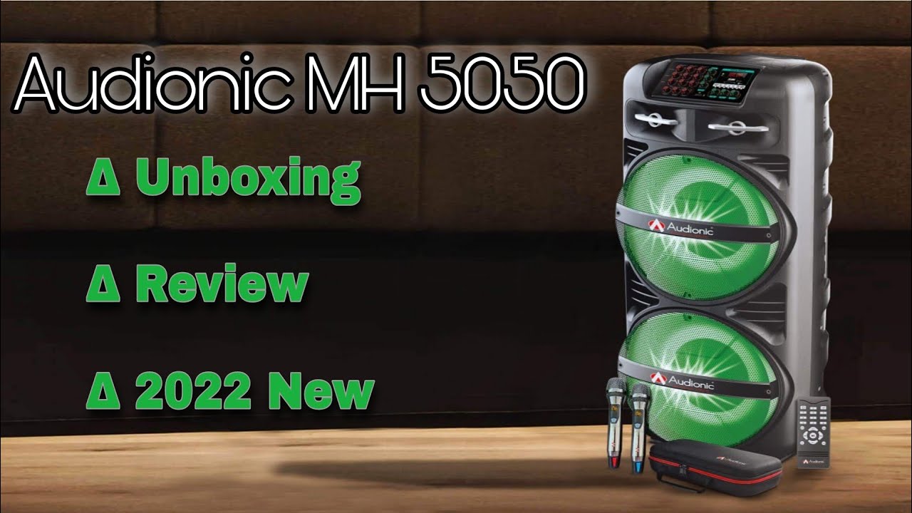 Audionic MH5050 Double 15 15 Woofer Speaker Trolly. Complete Unboxing Review Price  in Pakistan.