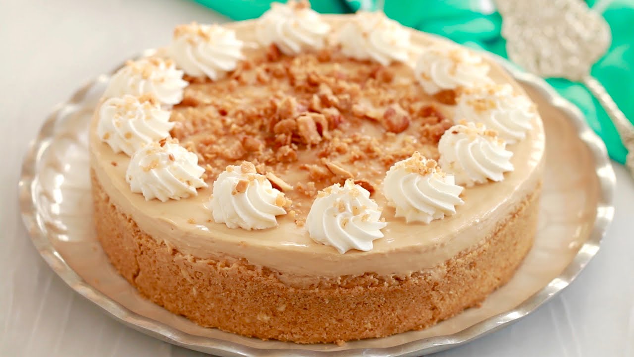 No-Bake Dulce De Leche Cheesecake - Gemma's Bigger Bolder Baking Ep 141
