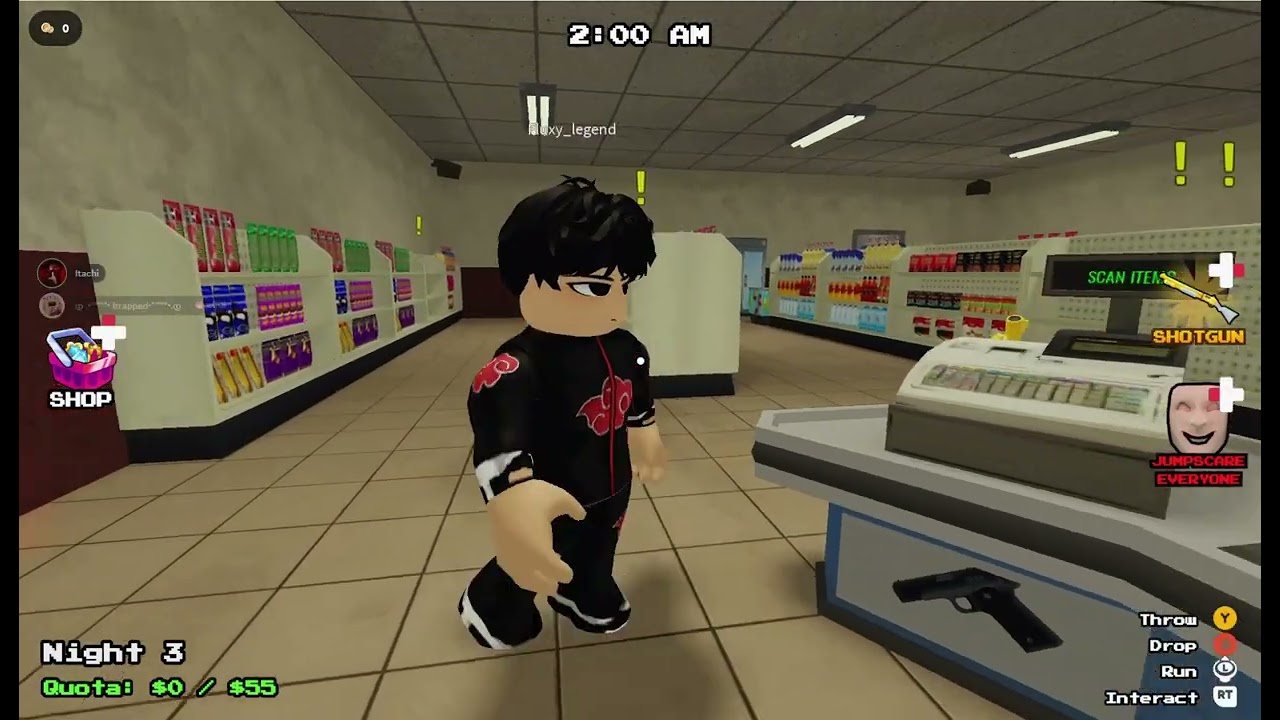Ace and Wolf plays a Roblox horror game