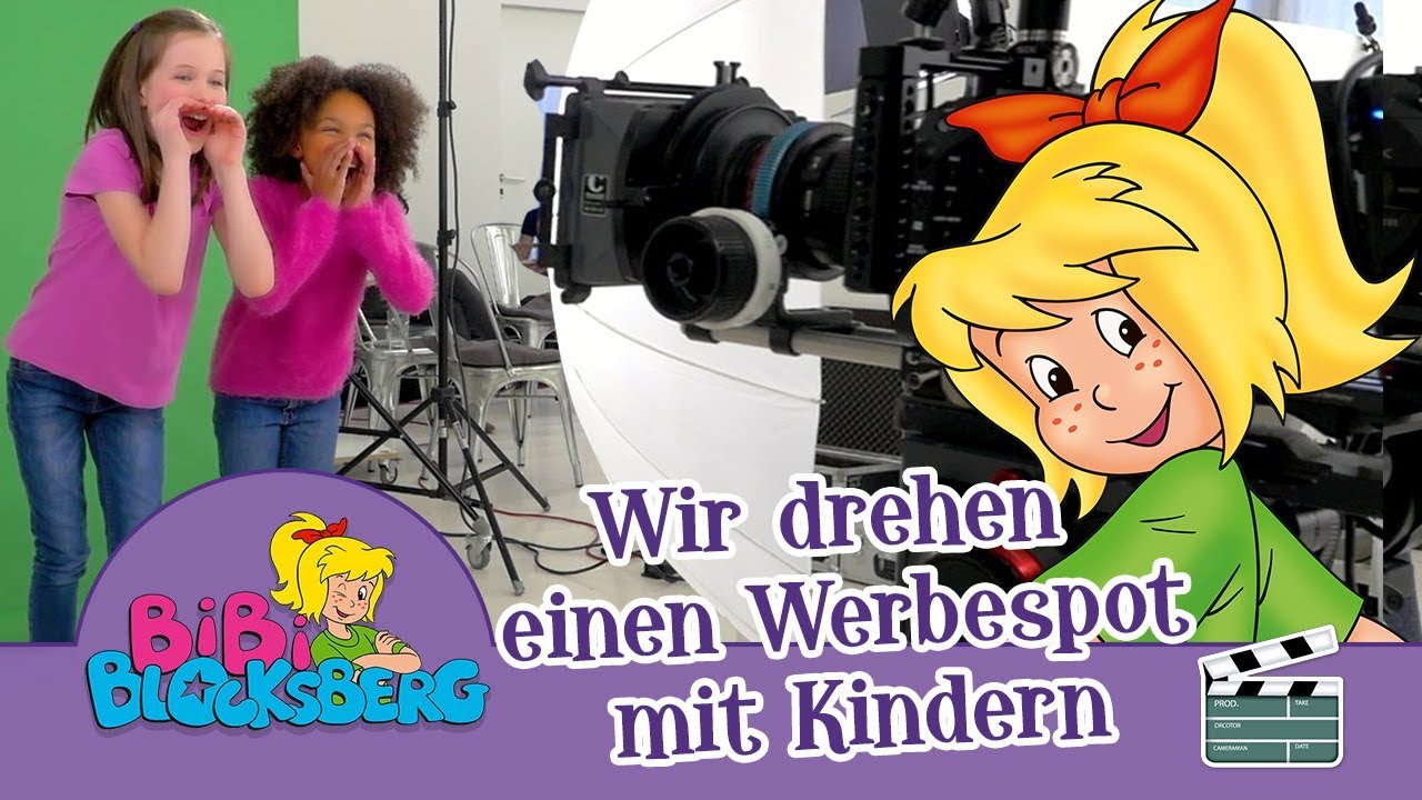 Bibi Blocksberg  Wie KIDDINX einen TV Werbespot f&uuml;r H&ouml;rspiele  mit Kindern dreht!