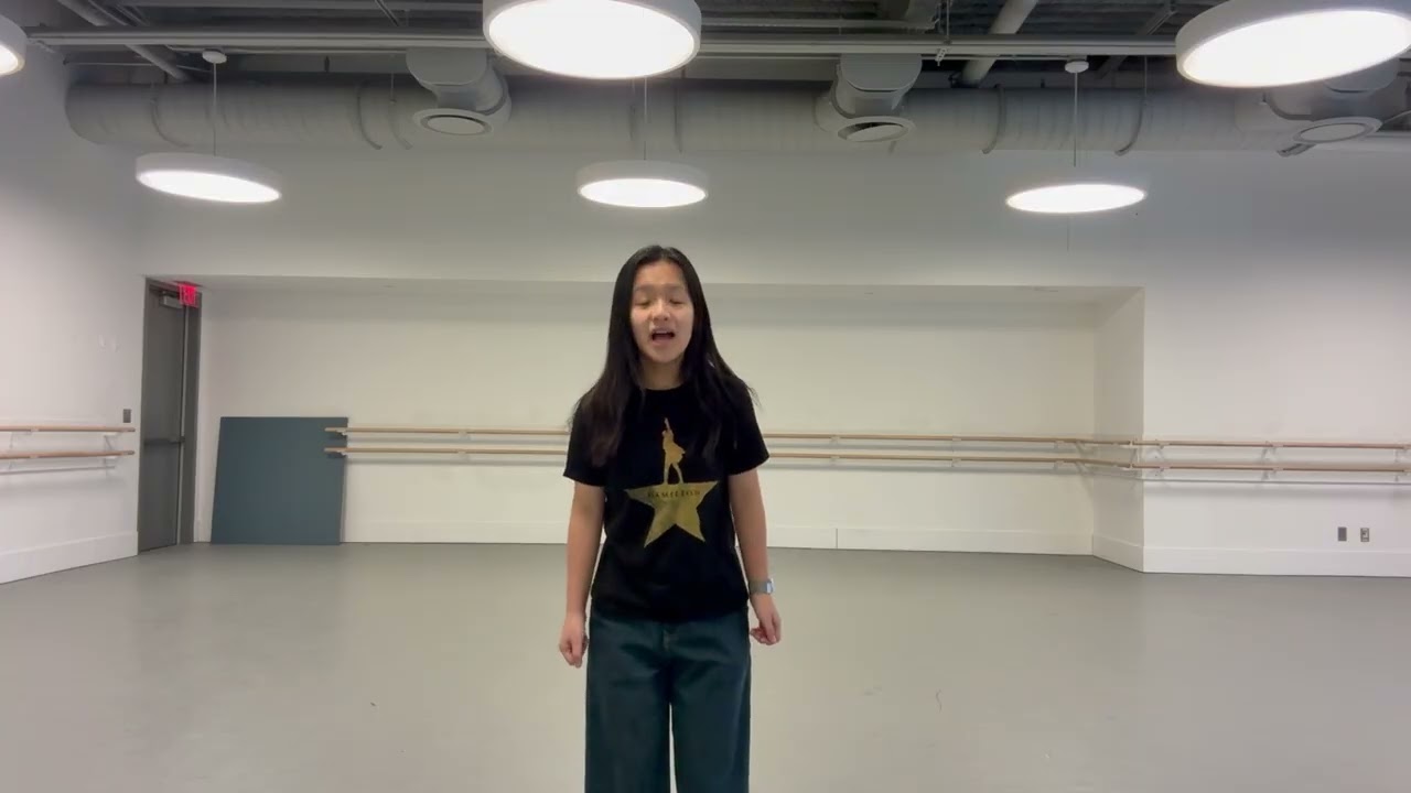 Summer Performing Arts with Juilliard Musical Theater Audition Video - Olivia Wang