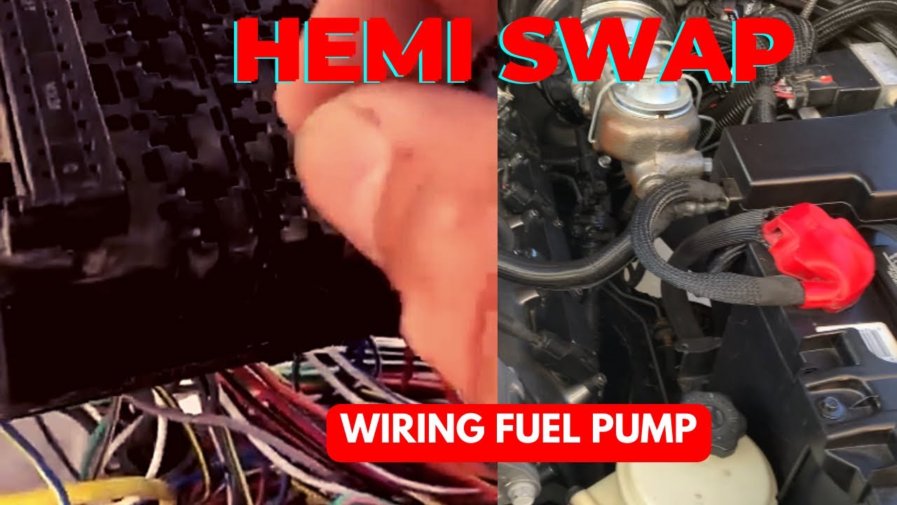 DIY Hemi Swap Wiring 98-03 Durango Dakota part 2 fuel pump