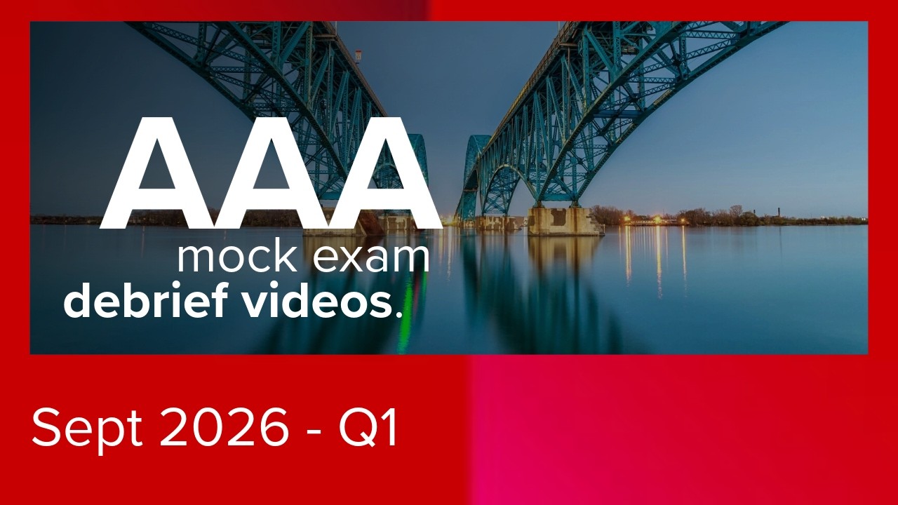 Разбор пробного экзамена AAA перед сентябрем 2026 года &mdash; Вопрос 1