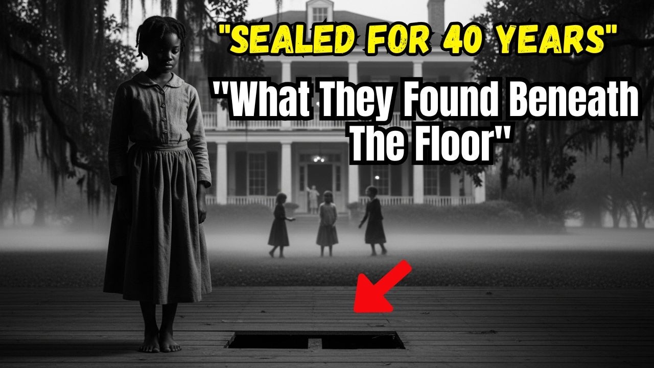 Secret Room Beneath a 19th Century Plantation Locked Away for 40 Years