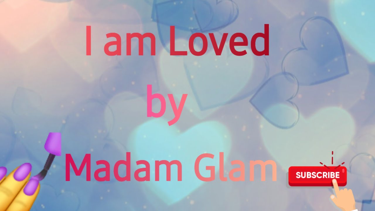 I am Loved by Madam Glam @madamglamofficial #justnailedit #gels #nailart 