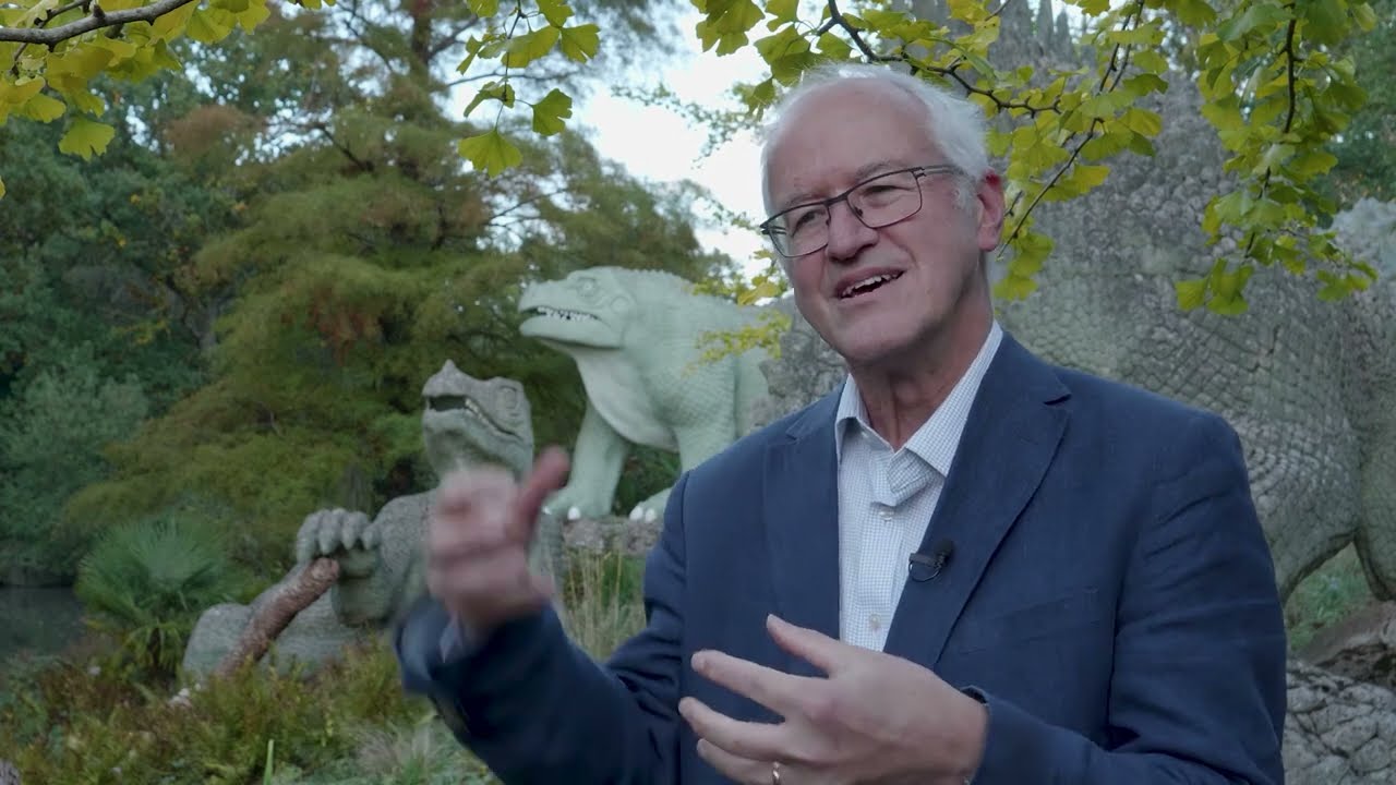 Prof. Michael Benton gives a brief overview of the Crystal Palace Dinosaurs on the Dinosaur Island
