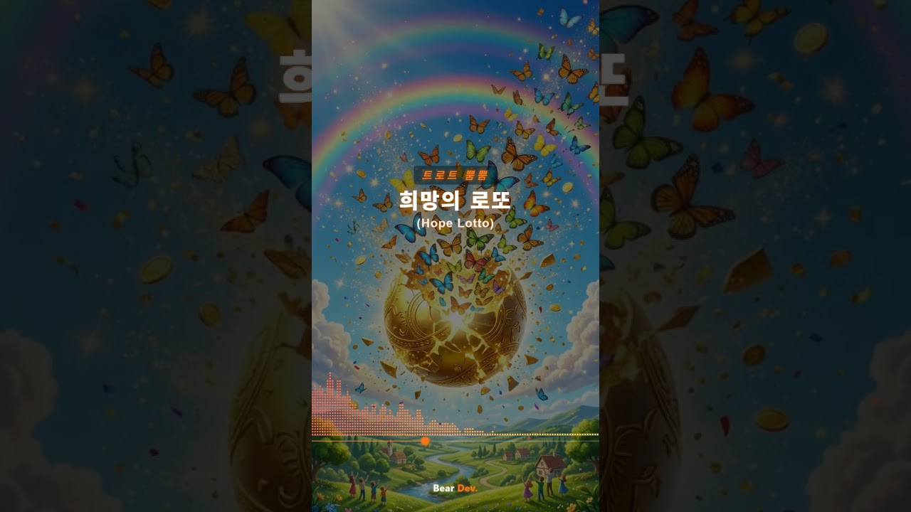 [희망 트로트] 희망의 로또 - 3분 만에 기분 전환 완료! 들으면 힘이 솟는 초강력 응원가 (트로트 뿜뿜)