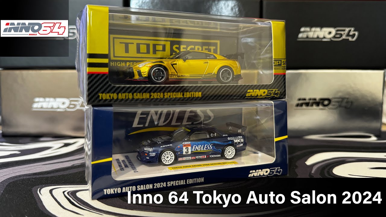 Inno64 - Tokyo Auto Salon 2024 (TAS 2024) Top Secret R35 & Endless R34