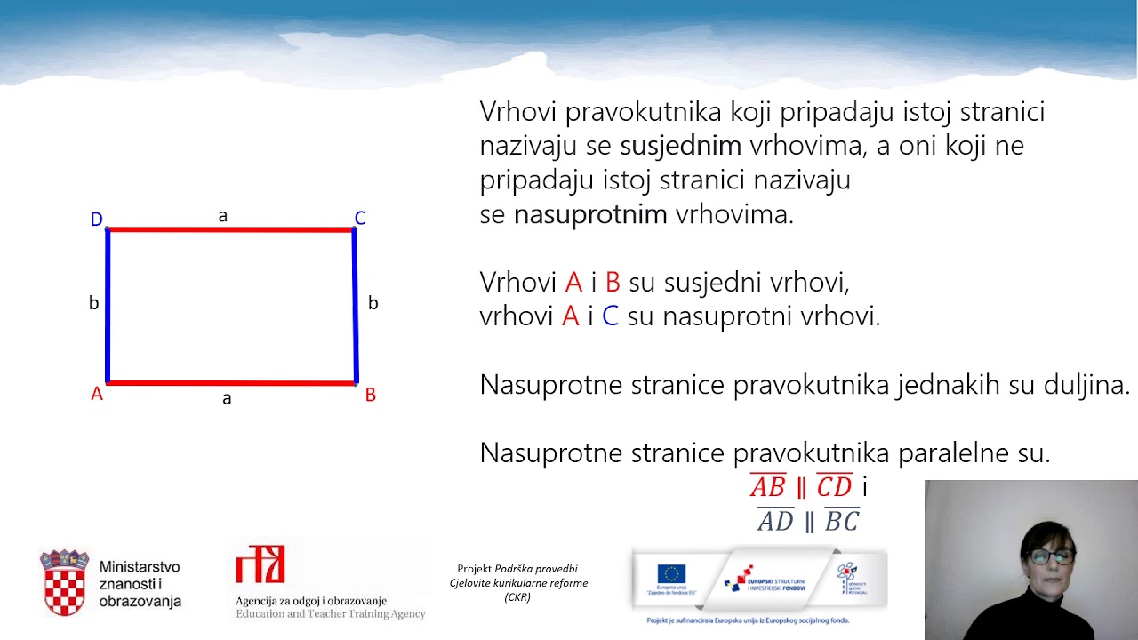 Matematika 5.r OŠ - Pravokutnik