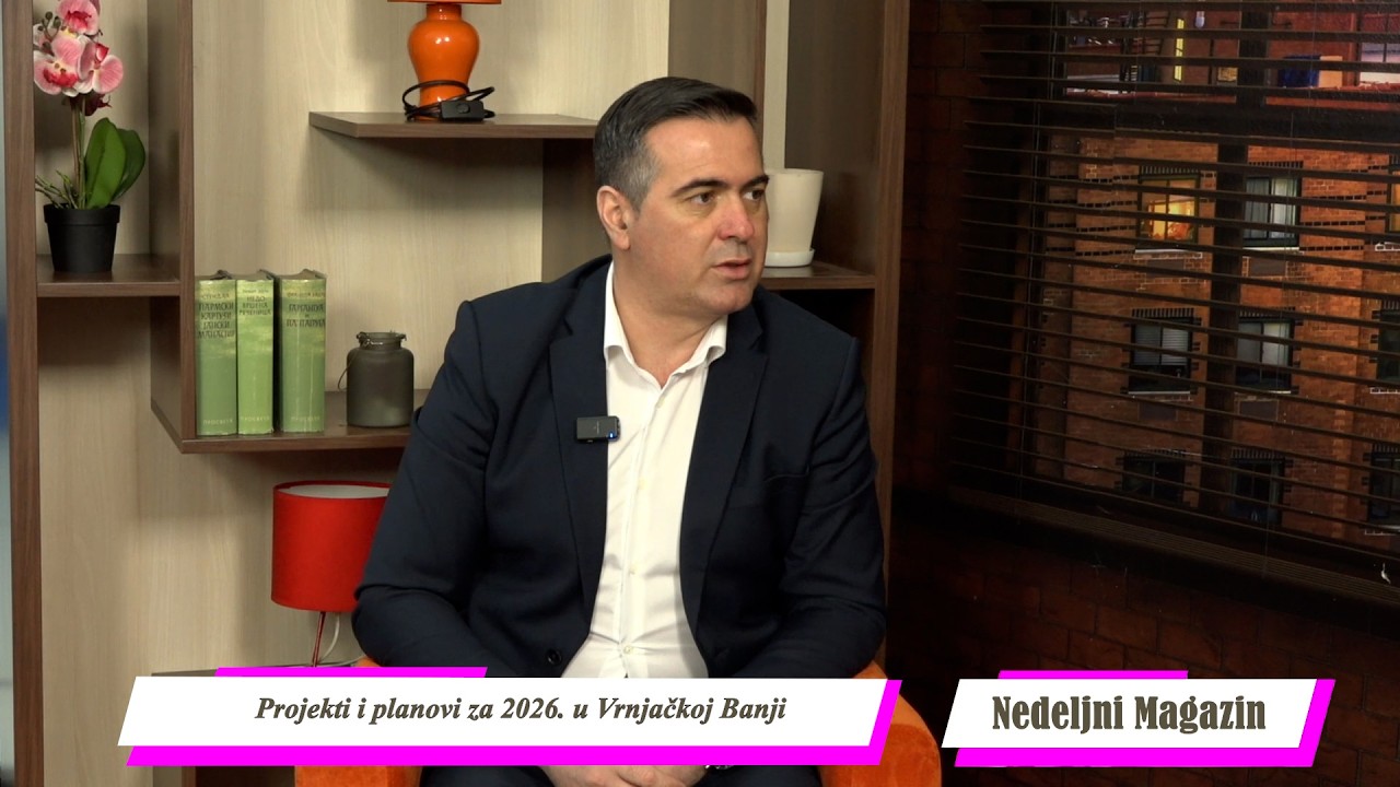 Nedeljni magazin 2026 E06 - Projekti i planovi za 2026. u Vrnjačkoj Banji