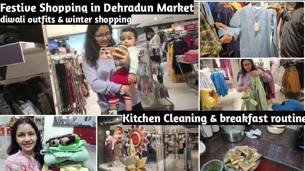 Diwali Shopping Day!!Diwali Outfit & Winter Clothes From Paltan Bazar Dehradun!!