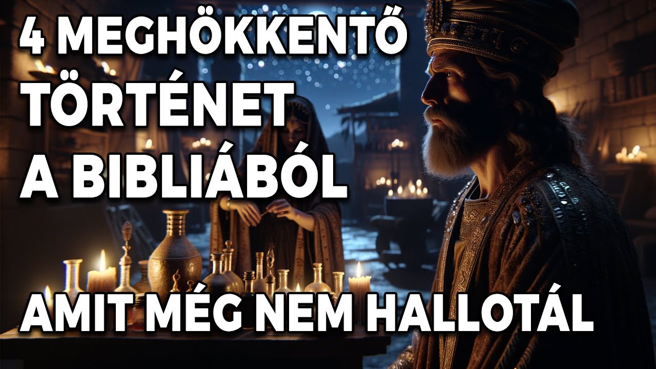 4 BIBLIAI TÖRTÉNET, amit SOHA nem olvasnak fel a templomban!