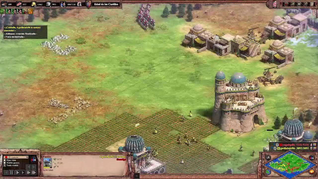 Liga Española Age Of Empires II DE - 3ª Temp - División 8 - Rd2 - Yagobp86 vs Guilleluis