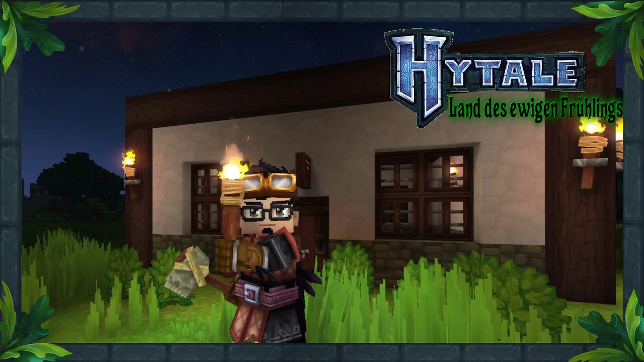 Hytale: Land des ewigen Frühlings - #02: Wir brauchen ein Dach über den Kopf