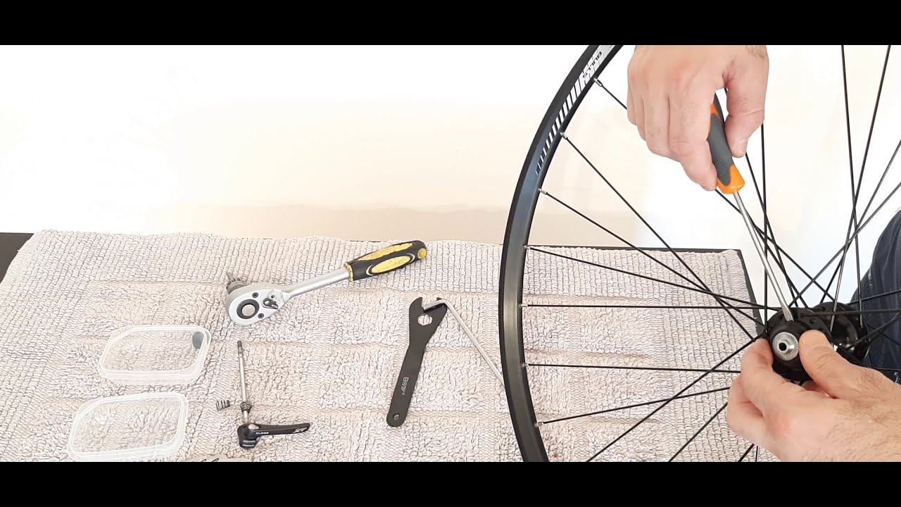 Shimano XT M-8000 Wheelset Bearings Service